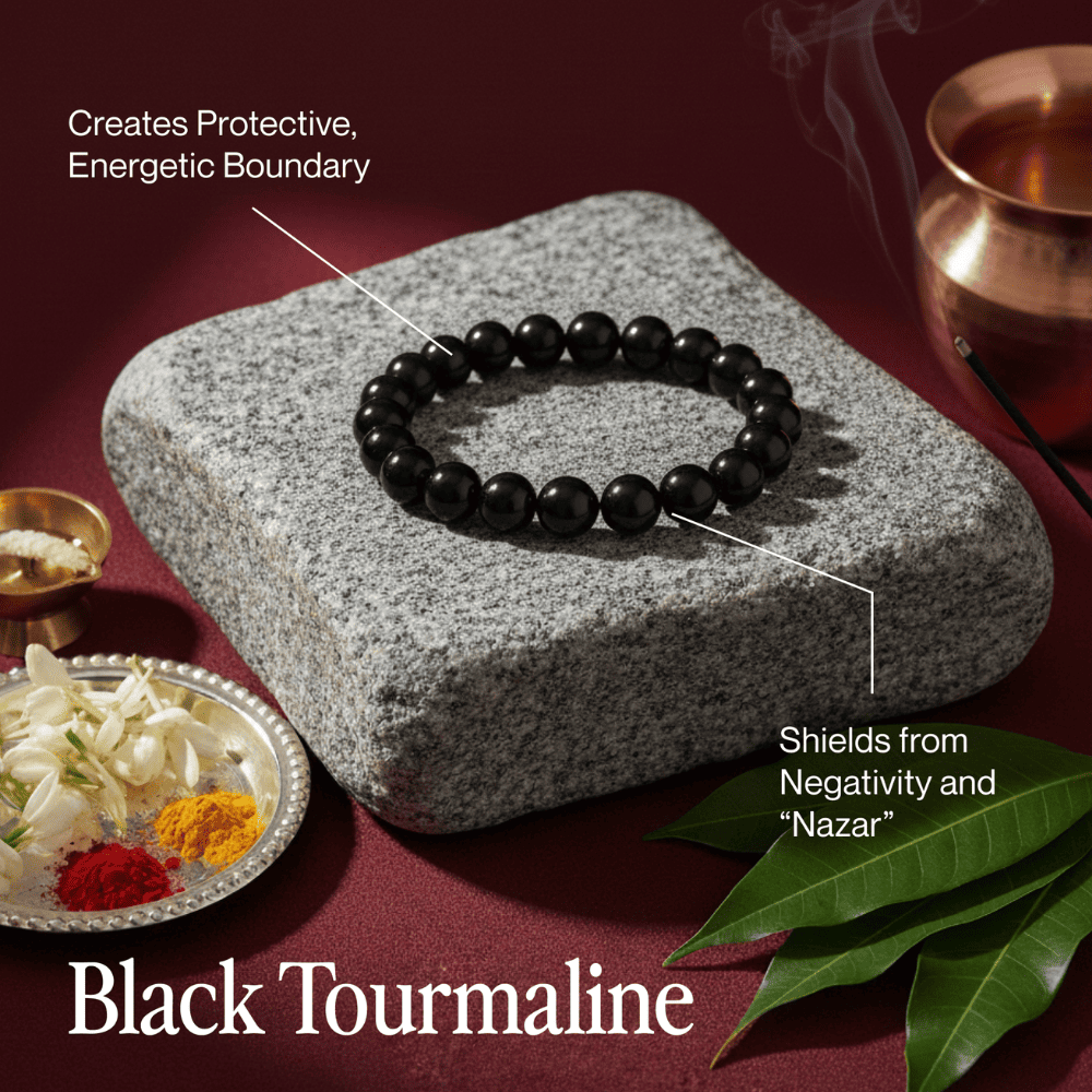 Nazar Na Lage Combo - Pyrite + Black Tourmaline