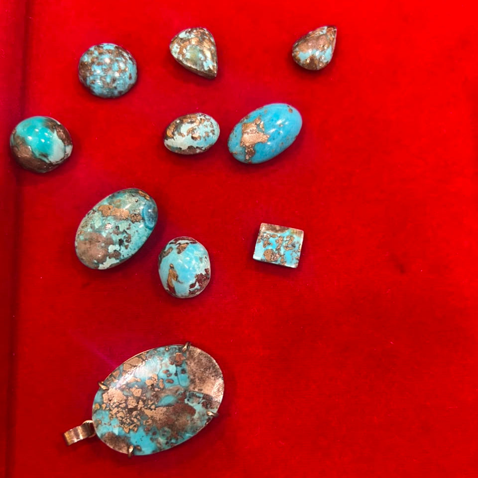 Turquoise (Firoza) – 19.70 Carat