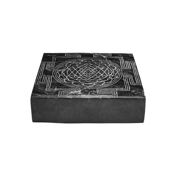 Shaligram Shree Yantra – Handmade, for Puja