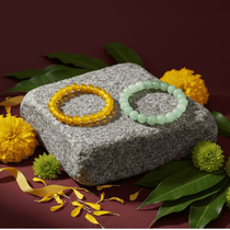 Dhan Lakshmi Combo - Citrine + Green Aventurine