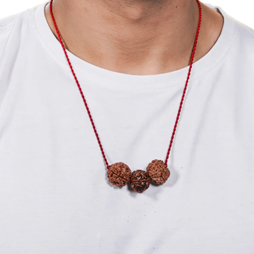Saraswati Gyaan Kavach – 4 & 6 Mukhi + Ganesh Rudraksha