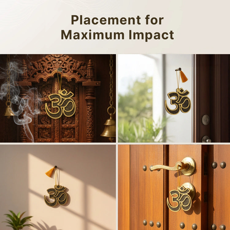 Pyrite Om Shanti Vastu Blessing