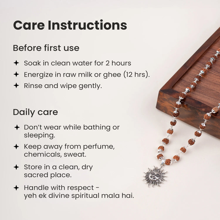Surya Shakti Rudraksha Mala