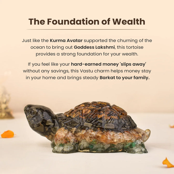 Collector’s Edition Vastu Dhan Yog Tortoise (Big size)