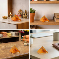 Vyapar Samriddhi Combo - Dhan Yog Bracelet with Citrine Pyramid