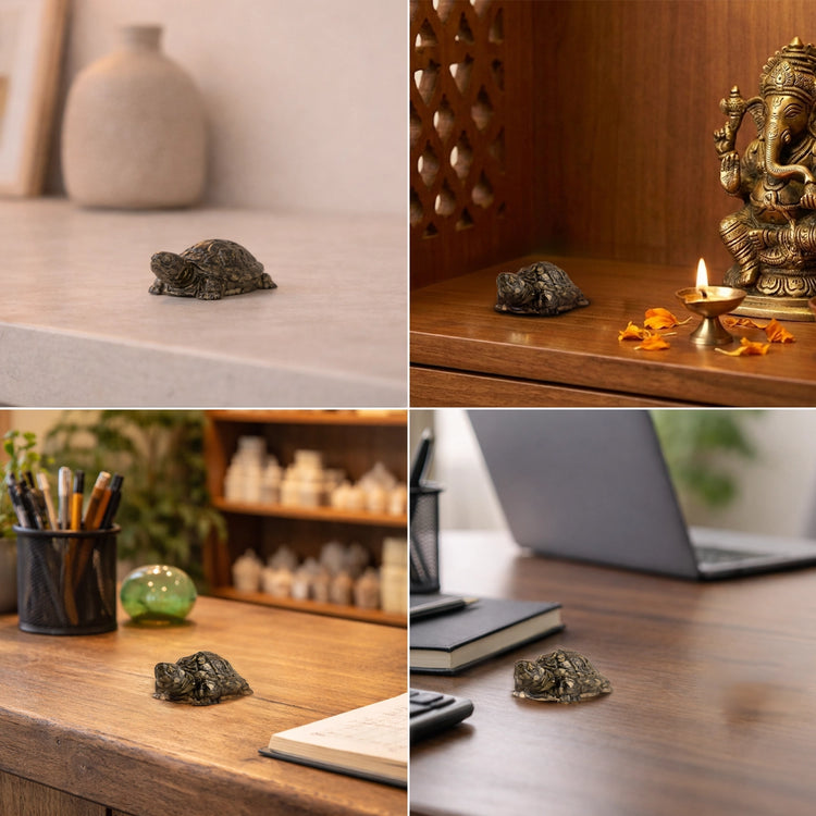 Vastu Pyrite Tortoise (Pack of 2)