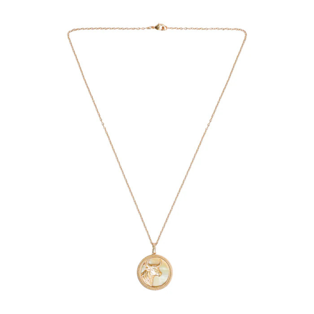 Taurus Pendant for Grounding and Serenity
