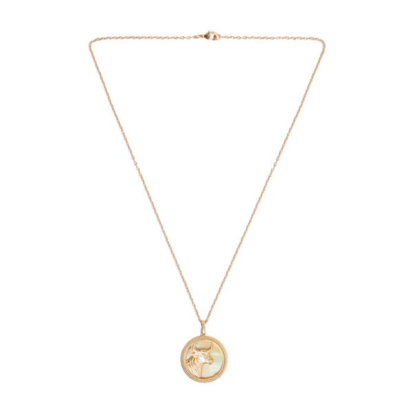 Taurus Pendant for Grounding and Serenity