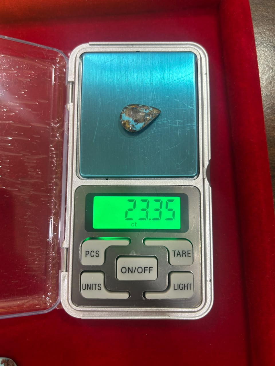 Turquoise (Firoza) – 23.35 Carat