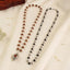 Divya Shankh Rudraksha Mala with Om Bead Karungali Mala