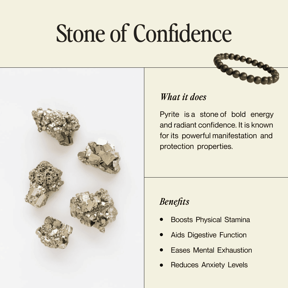 Pyrite Bracelet | Abundance & Protection