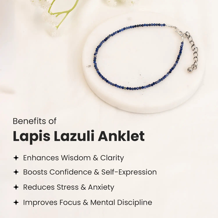 Lapis Lazuli Anklet
