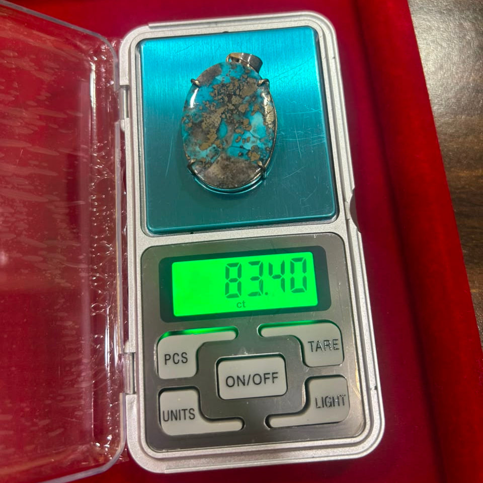 Turquoise (Firoza) – 83.40 Carat