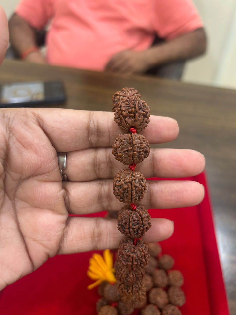 7 Mukhi Rudraksha Mala For Japa